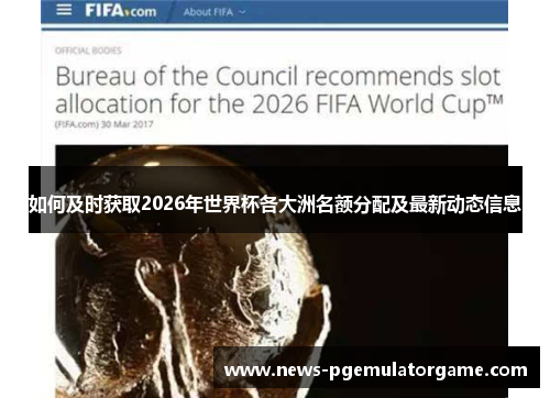 如何及时获取2026年世界杯各大洲名额分配及最新动态信息