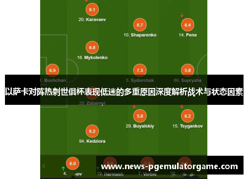 以萨卡对阵热刺世俱杯表现低迷的多重原因深度解析战术与状态因素